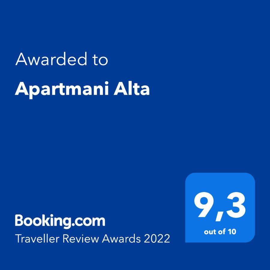 Apartmani Alta クルク エクステリア 写真
